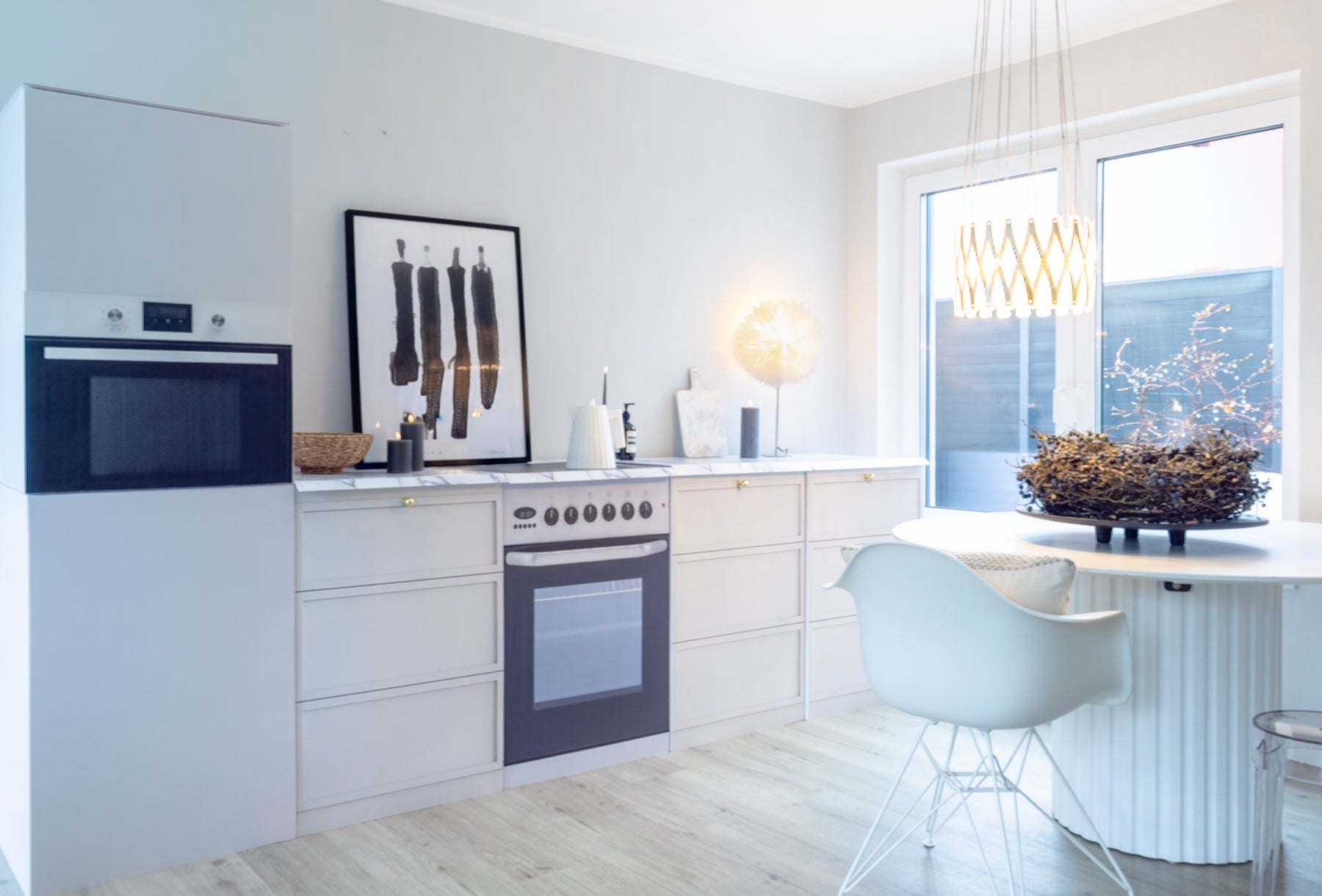 Beige Kitchen Module “AIK” for Home Staging
