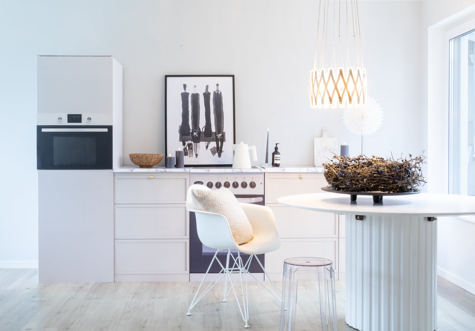 Beige Kitchen Module “AIK” for Home Staging